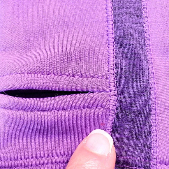 RM Running Man Pullover Womens Medium Purple Athletic Top Hot Chocolate 5K 15K - Picture 14 of 15